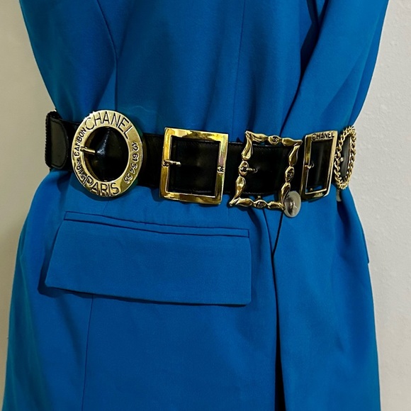 Iconic Vintage CC Rue Cambon Belt – 1980s Lagerfeld Era Belt main image 8